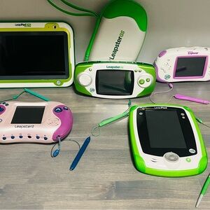 Leapfrog LeapPad XDi Ultra Leapster GS Lot of 5